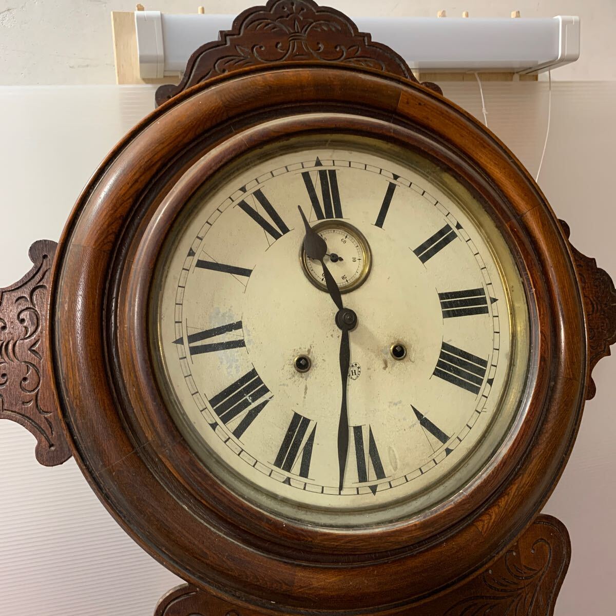 HEART,H.... часы примерно 100cm античный бонбон часы настенные часы настенные часы старый часы retro zen мой тип интерьер ( камень 944