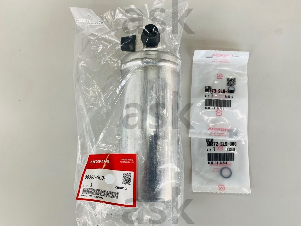 ★新品 生産終了 激レア Honda NSX NA1用 エアコン レシーバー R12レシーバー と O リング セット AC R12 Receiver Drier ホンダ 純正部品_画像2