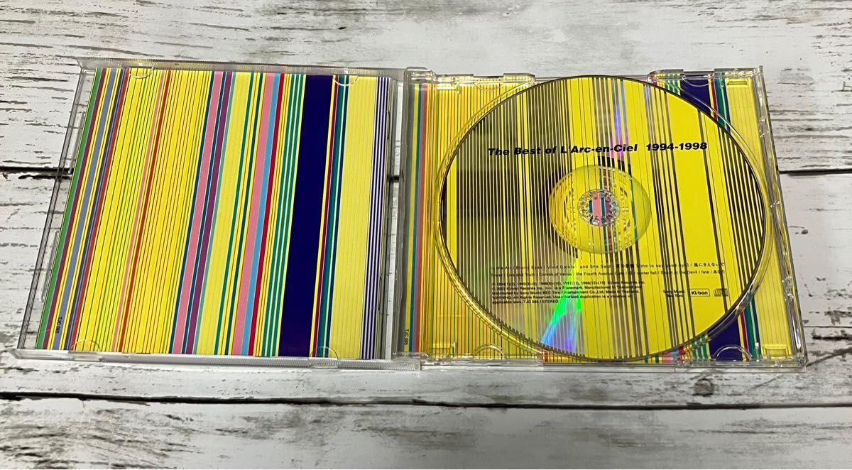 The Best of L'Arc〜en〜Ciel 1994-1998 ベストアルバム CD ラルク