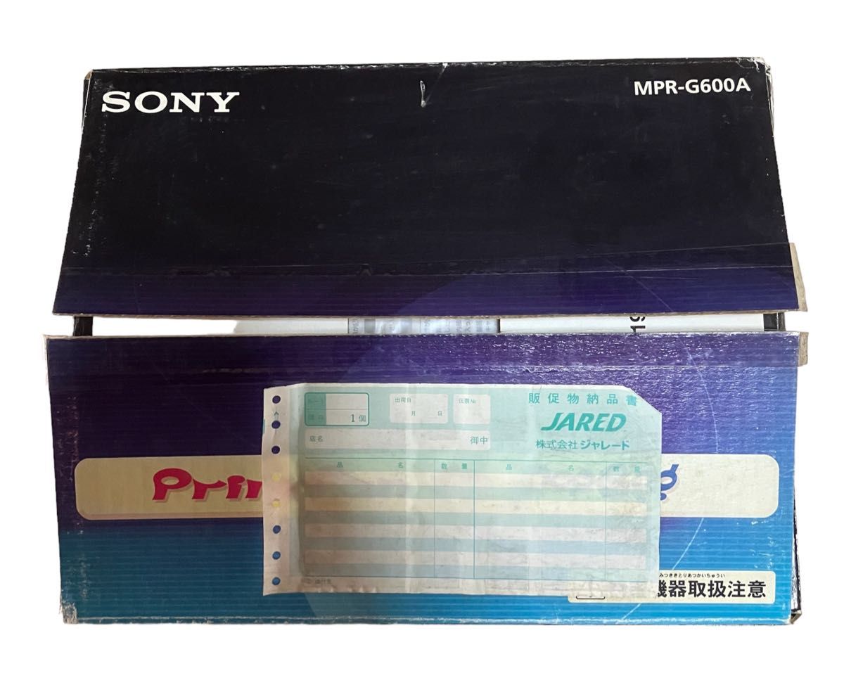 新品 未使用】SONY PS2 MPR-G600A PrintFan with popegg 新品 未使用】SONY PS2 MPR-G600A PrintFan with popegg