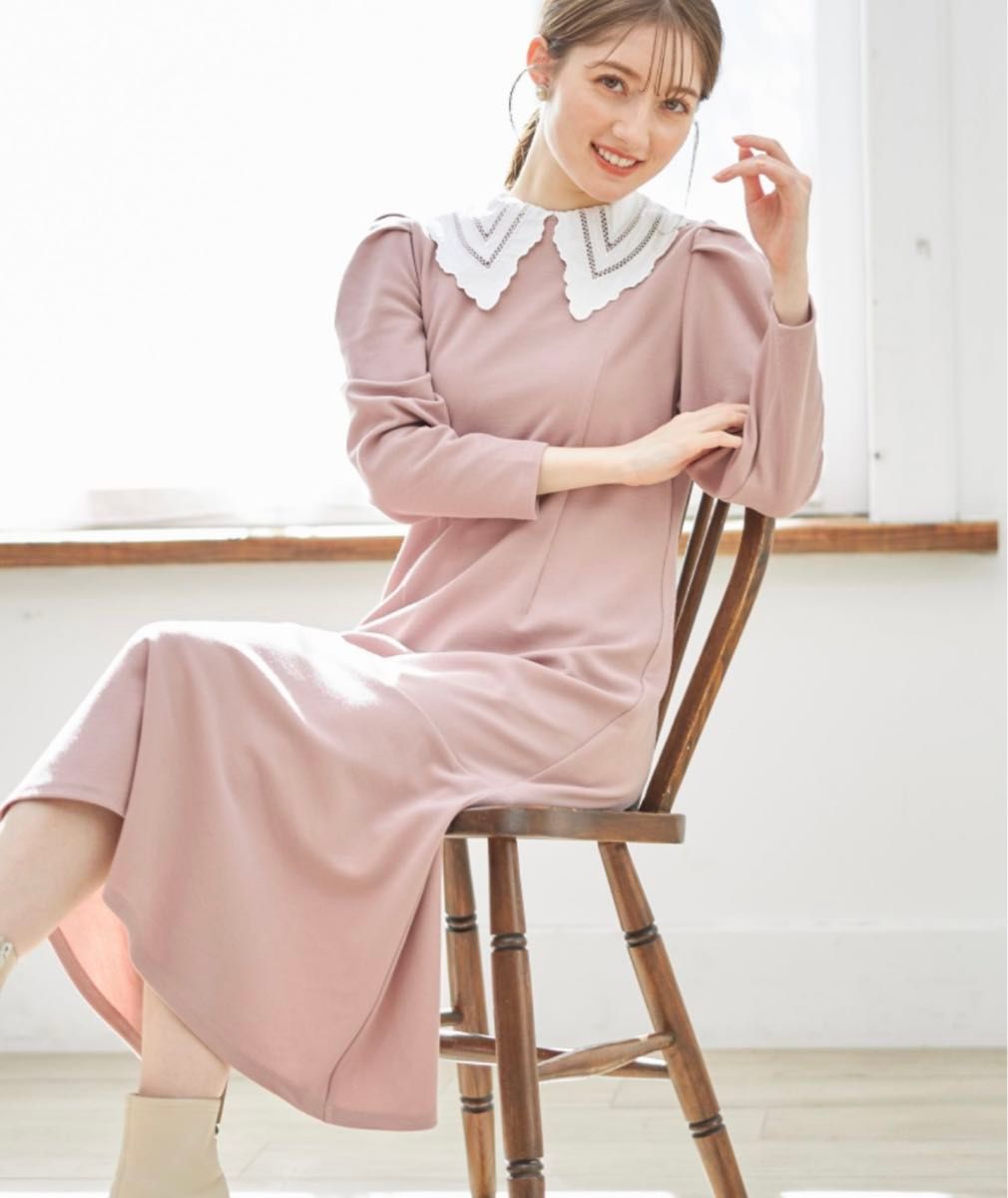 トッコクローゼット tocco closet ケープファー付きマーメイド