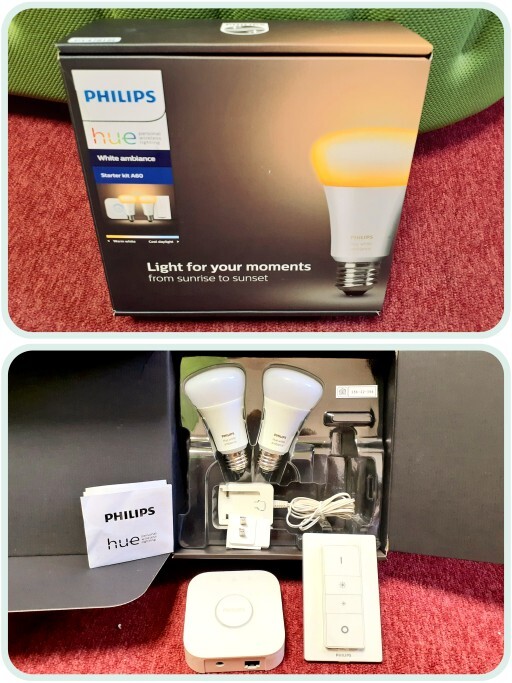 (現状品) Philips Hue フィリップス LED電球 white ambiance Starter kit A60 (動作未確認) (同梱不可)の画像1