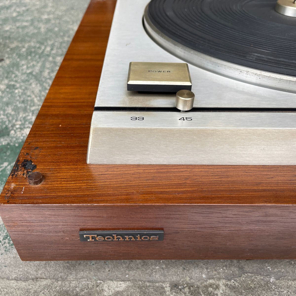 【店G-68】（通電ok動作未確認）Technics DIRECT DRIVE PLAYER Model SL -1000 ターンテーブル レコードプレーヤー オーディオ機器 _画像9