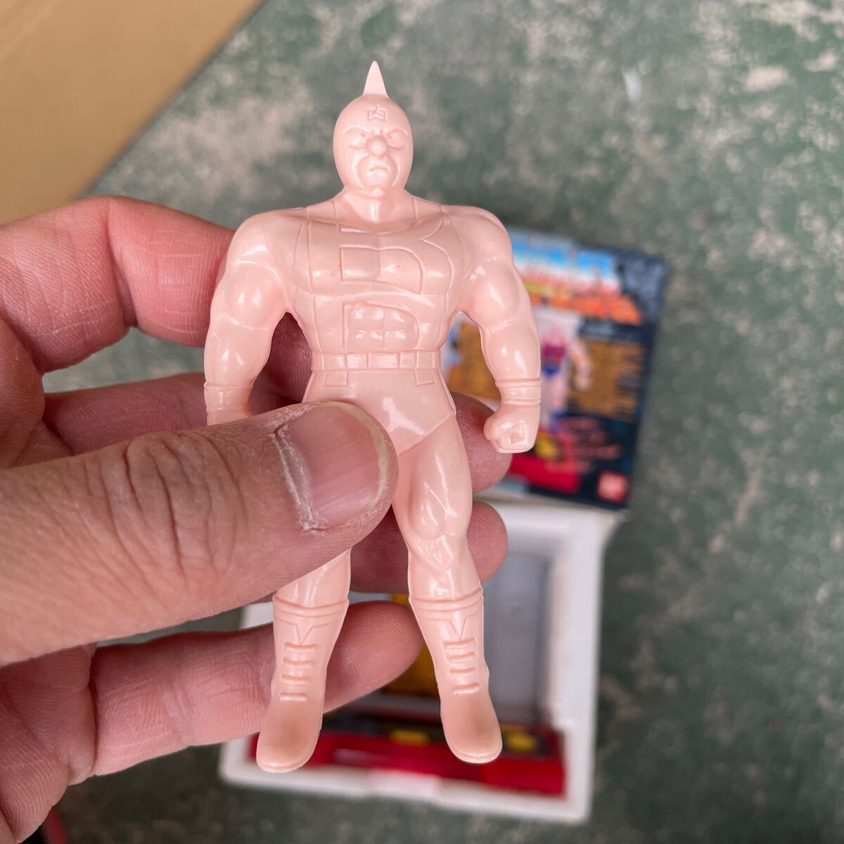 [F-24]( present condition goods, operation not yet verification ) Bandai Kinnikuman fire . place ream strike finish Hold ring 