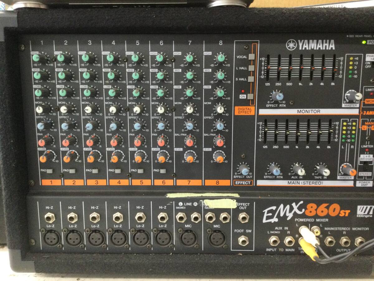 Bibian 比比昂- YAMAHA パワードミキサーEMX860STです Bibian 比比昂- YAMAHA パワードミキサーEMX860STです
