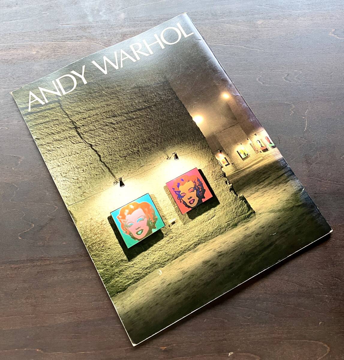【図録】『 ANDY WARHOL アンディ・ウォーホル展 』1984 ●ナビオギャラリー 現代版画センター 新聞広告 ラッツ&スター 立松和平 冊子 薄本_画像1
