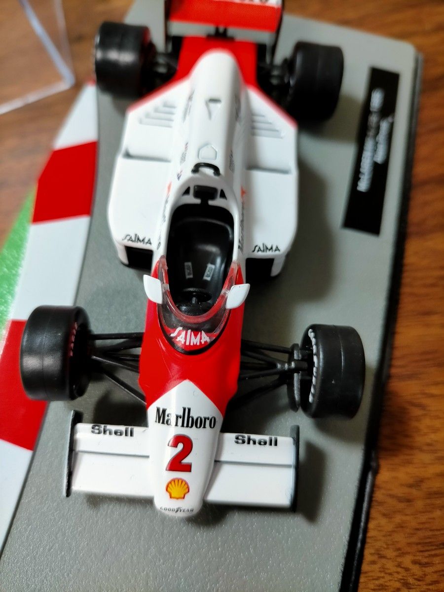  デアゴスティーニF1マシンコレクション 1/43 ブラバムBT49、BT52B、マクラーレンMP4/2Bマルボロデカール