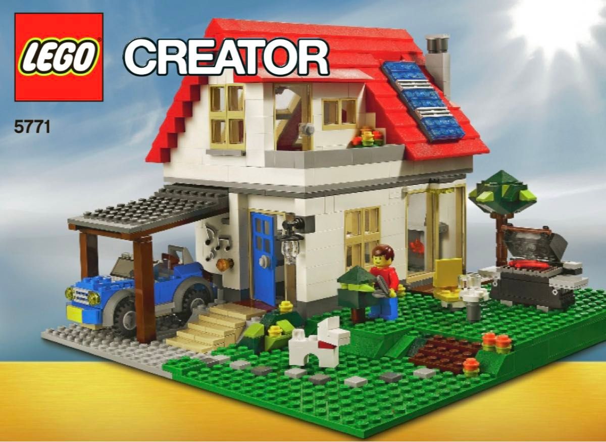 新品未開封】LEGO レゴ クリエイター・ヒルサイド・ハウス 5771 新品未開封】LEGO レゴ クリエイター・ヒルサイド・ハウス 5771
