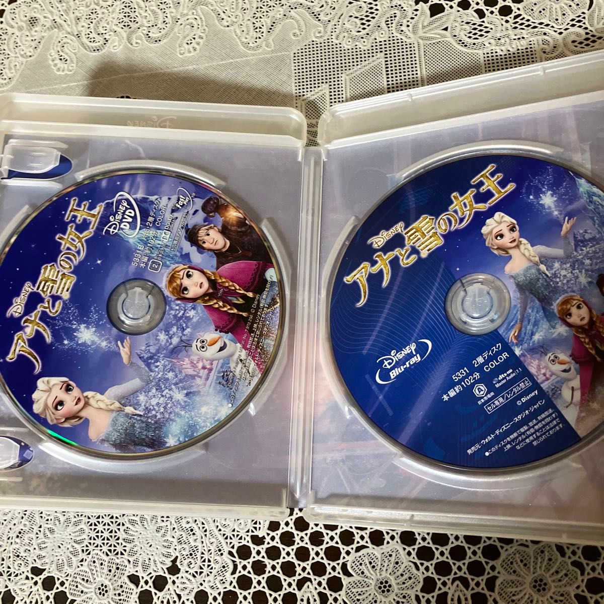 アナと雪の女王　東京ディズニーリゾートザベスト　　DVD2枚セット