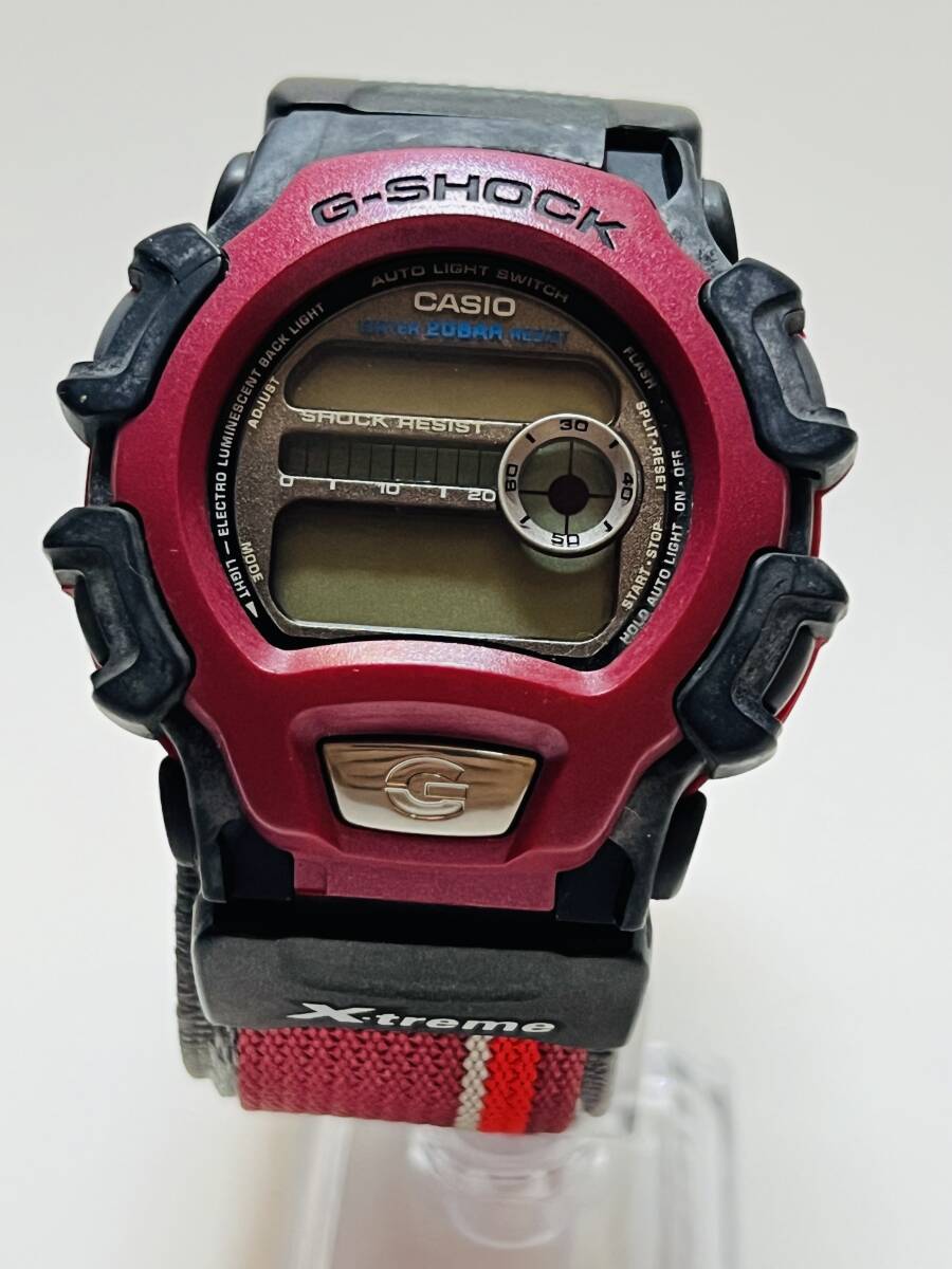 動作未確認　CASIO カシオ G-SHOCK DW-004 クオーツ 腕時計 ジーショック X-treme ベゼル割れ_画像1