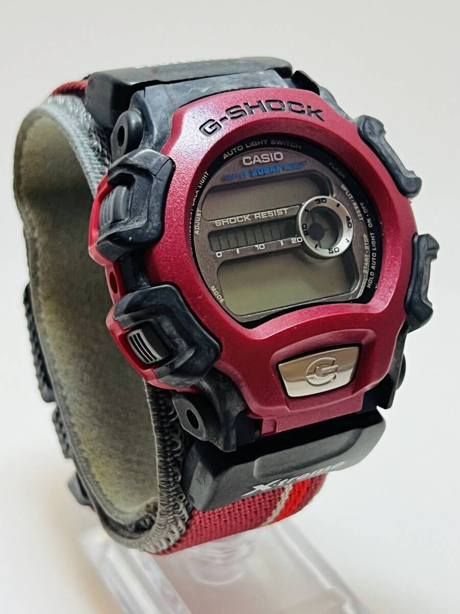 動作未確認　CASIO カシオ G-SHOCK DW-004 クオーツ 腕時計 ジーショック X-treme ベゼル割れ_画像2