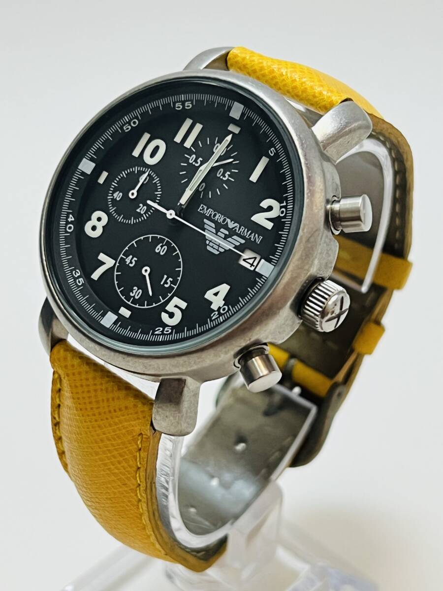 動作未確認 EMPORIO ARMANI エンポリオアルマーニ 腕時計 メンズ MOD.EA07の画像2