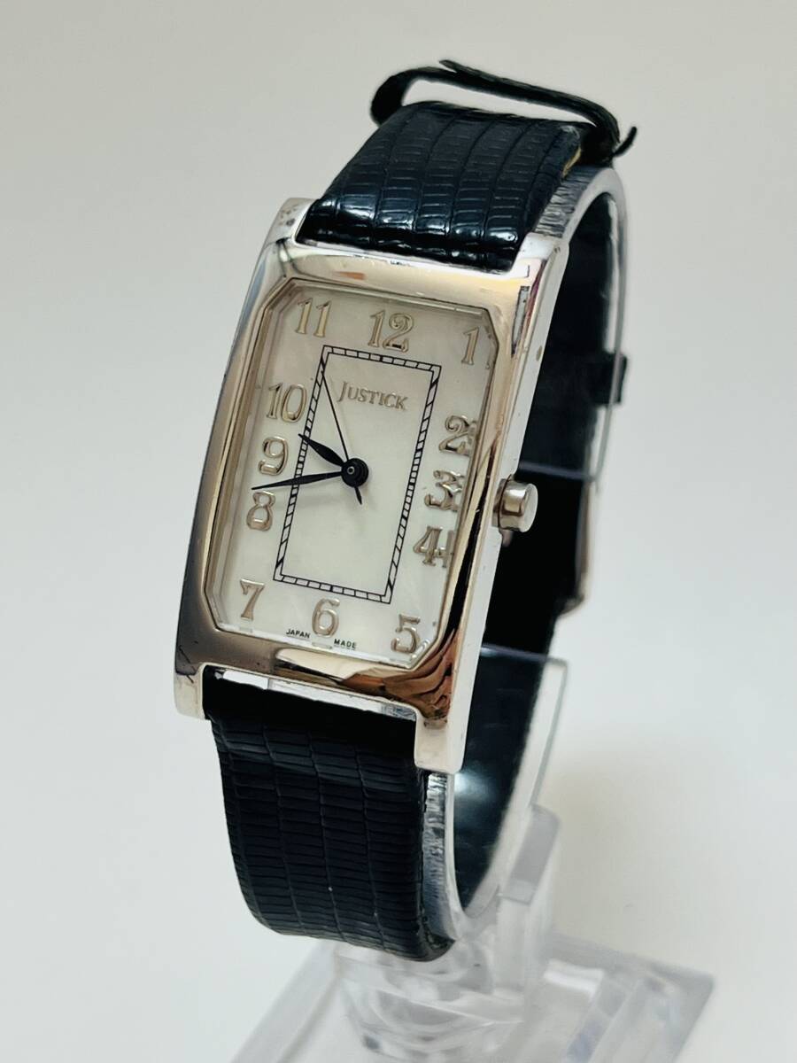 動作未確認 JUSTICK 時計 腕時計 Pt100 SILVER900 プラチナ100 シルバー900 レディース腕時計の画像1