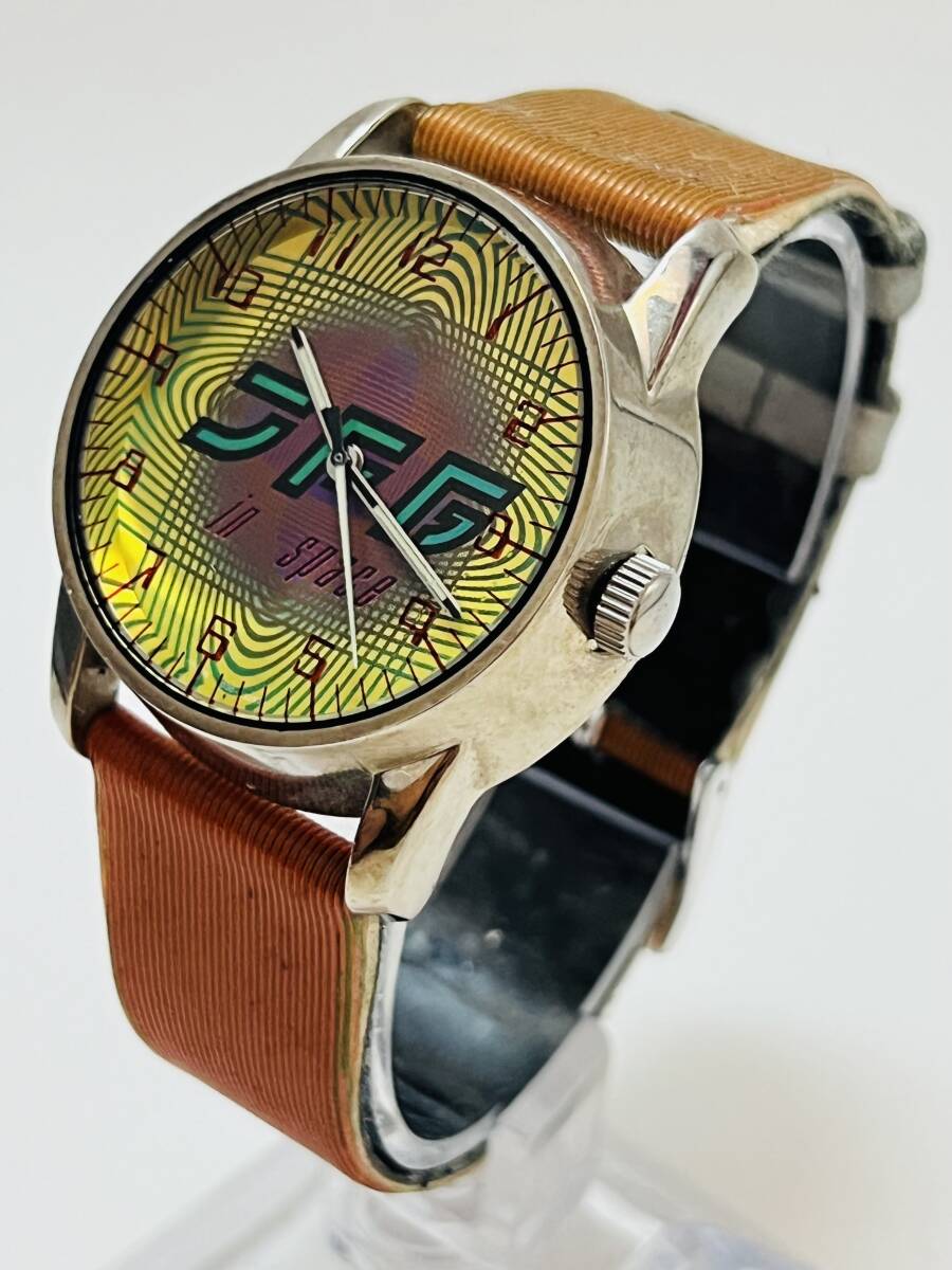 レア 動作未確認 JeanPaulGAULTIER(ゴルチエ) 腕時計 - 1030-L16231 メンズ グリーン×イエロー×マルチの画像3