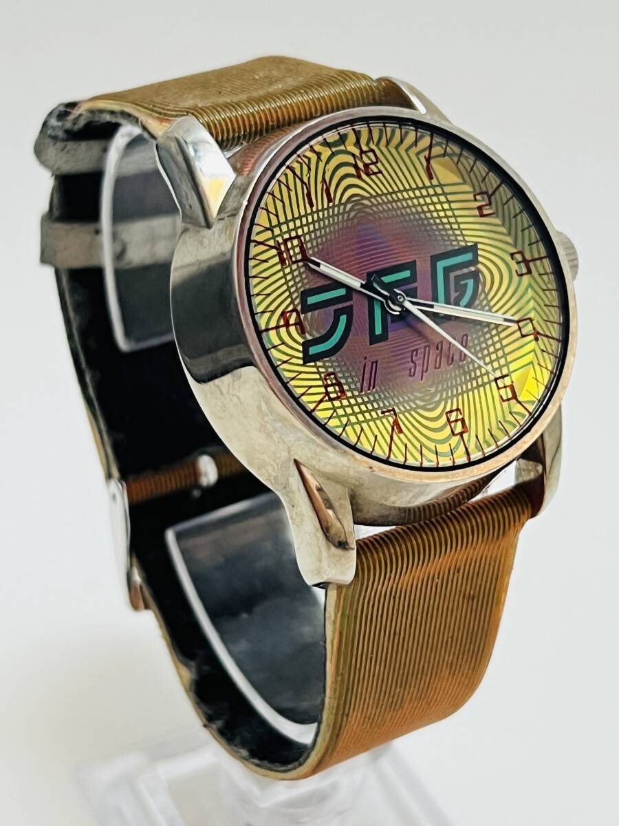 レア 動作未確認 JeanPaulGAULTIER(ゴルチエ) 腕時計 - 1030-L16231 メンズ グリーン×イエロー×マルチの画像2