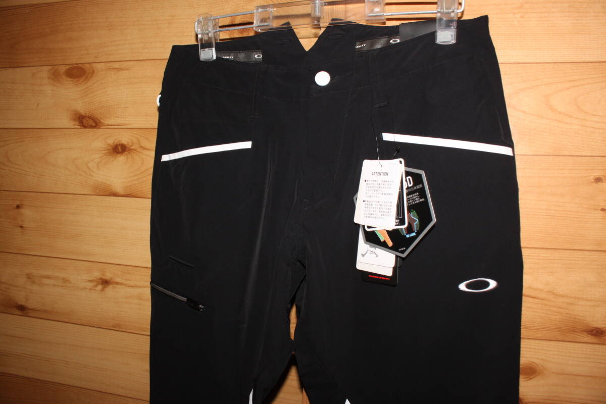  unused W31 black Oacley OAKLEY Golf wear Skull long pants spring summer SKULL SYNCHRONISM 3D TAPERED 8.0 FOA403500 free shipping prompt decision 