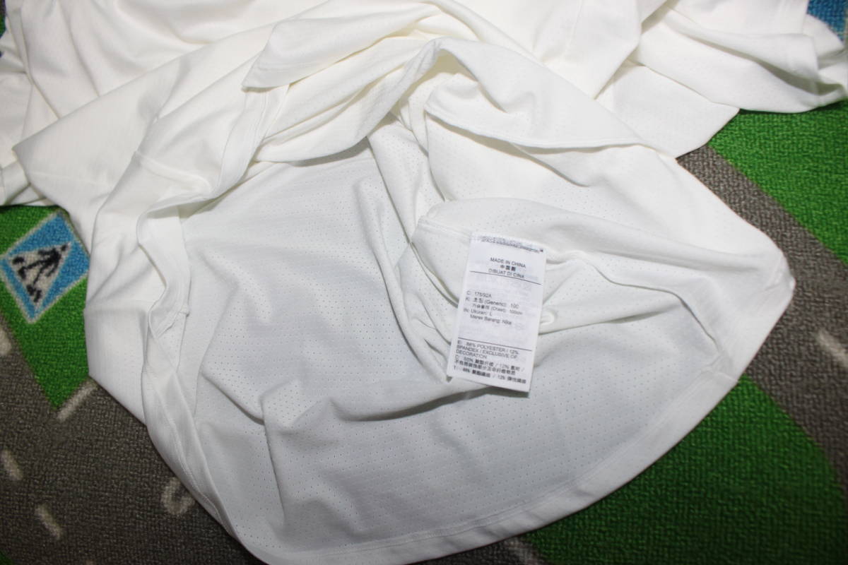未使用ナイキNIKE　L　白　 テニスウェア メンズ コート DF アドバンテージ 半袖Tシャツ DD8318　送料無料即決_画像7