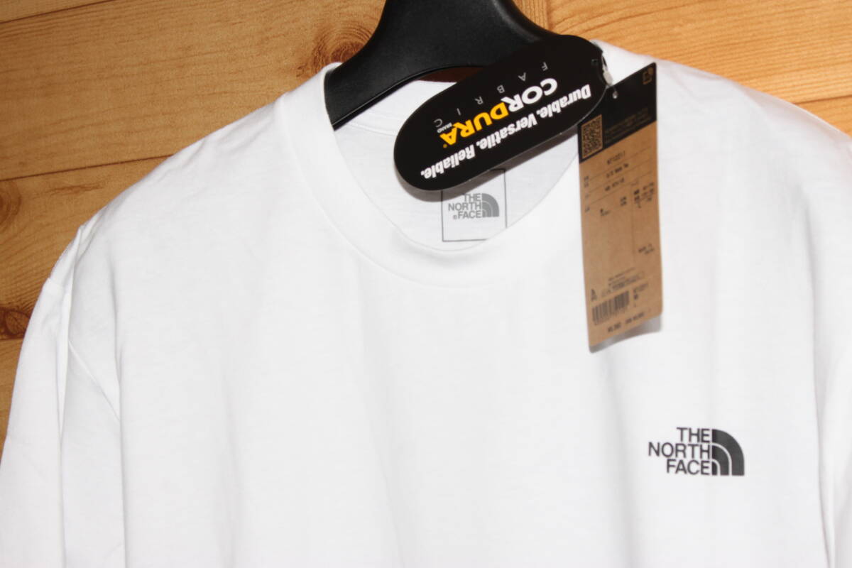未使用　メンズXL 白　ノースフェイス　 ショートスリーブウォールズティー　半袖Tシャツ　NT12211　送料無料即決