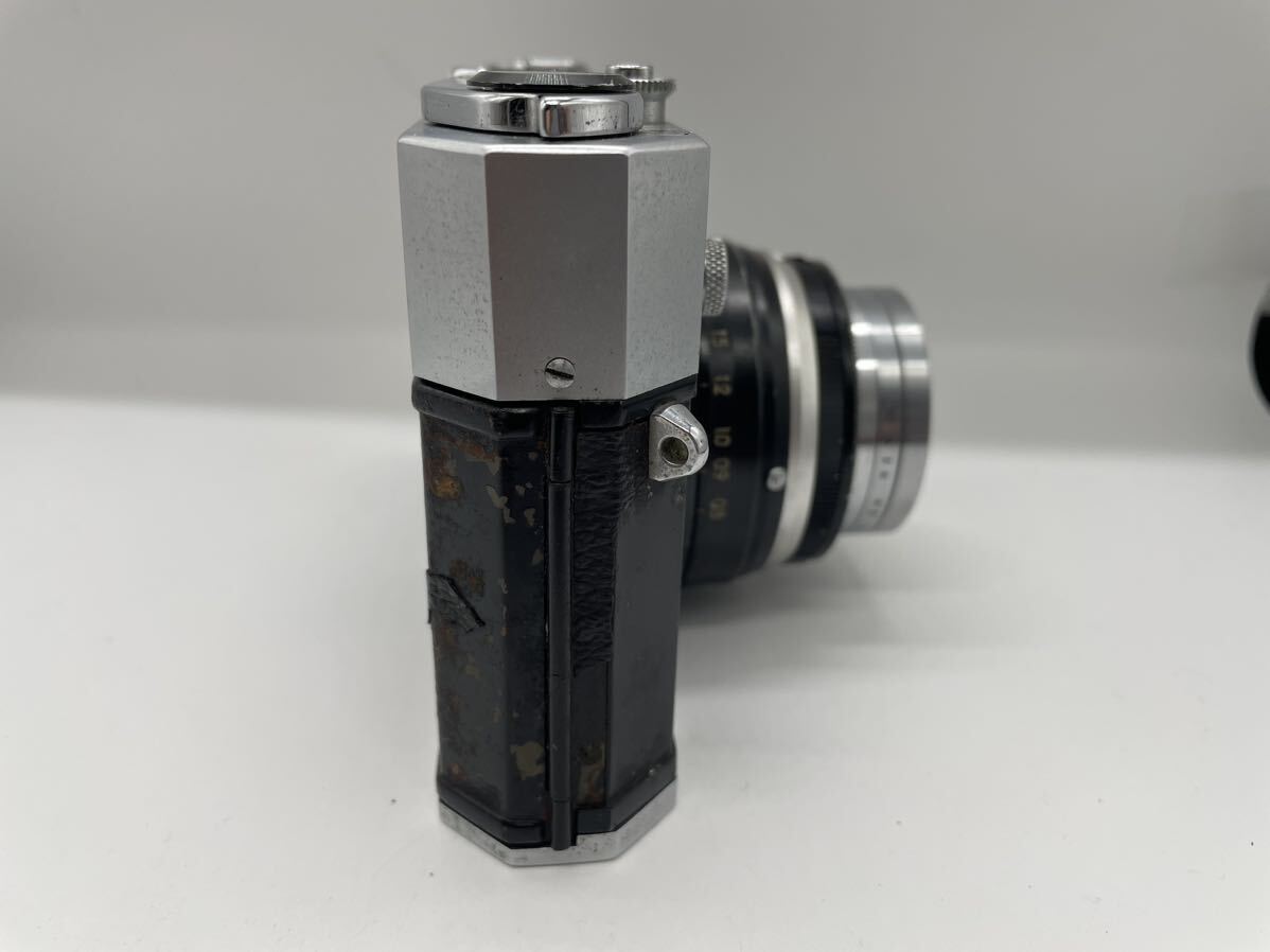 ★送料無料 SEIKOSHA-SLV アイレス Aires 35 ⅢB フィルムカメラ 1:1.8 f=4.5cmの画像7