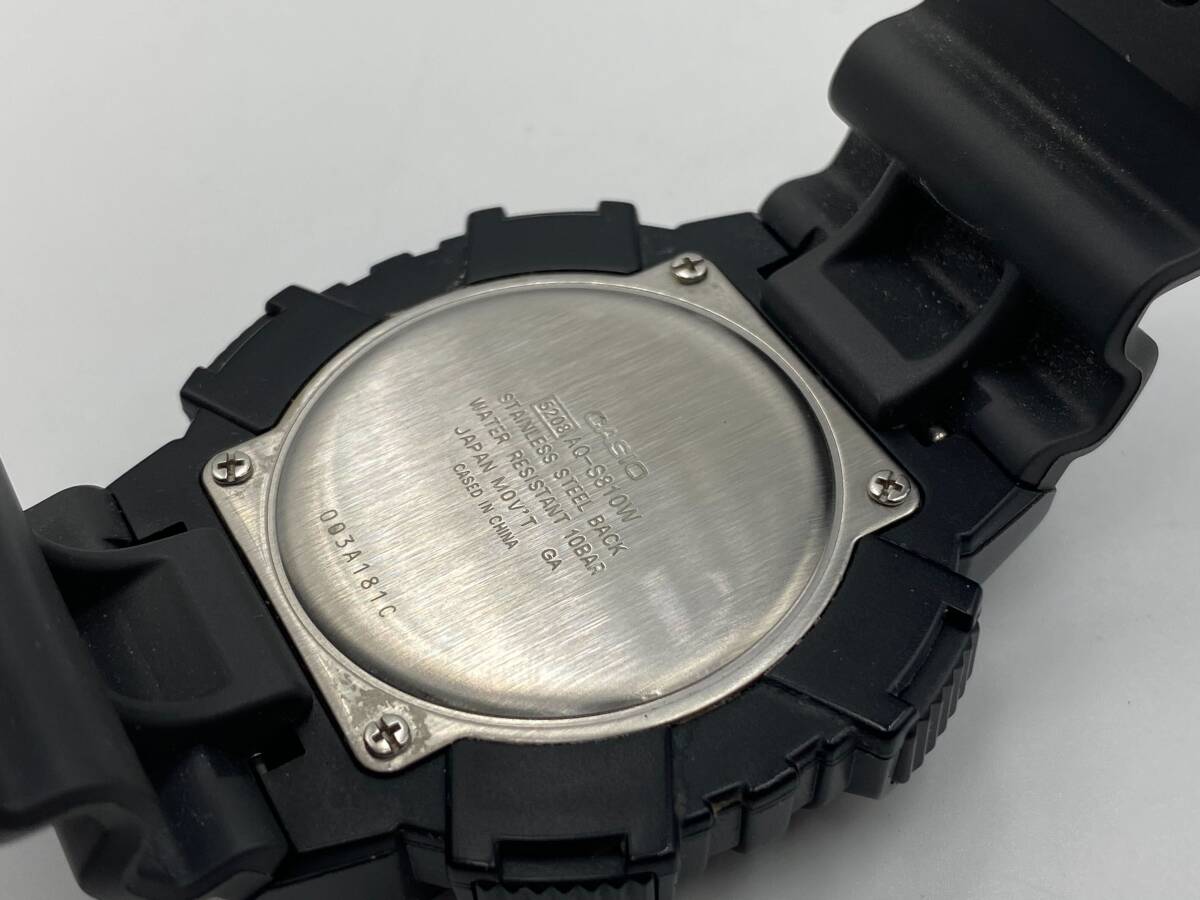 ♪A79372:CASIO 腕時計 5208 AQ-S810W 5ALARMS タフソーラー TOUGH SOLAR 説明書付き 稼働 腕時計 カシオの画像8