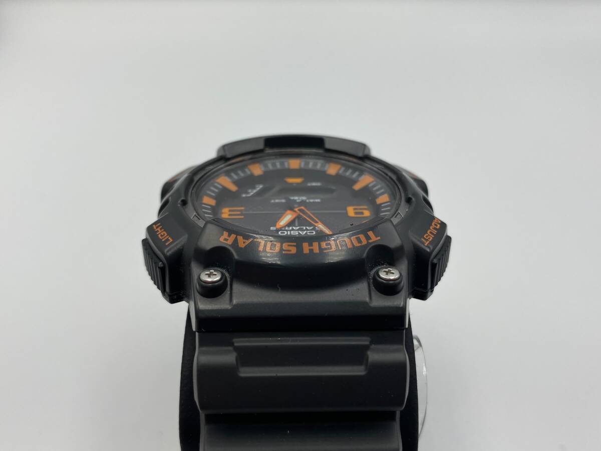 ♪A79372:CASIO 腕時計 5208 AQ-S810W 5ALARMS タフソーラー TOUGH SOLAR 説明書付き 稼働 腕時計 カシオの画像5