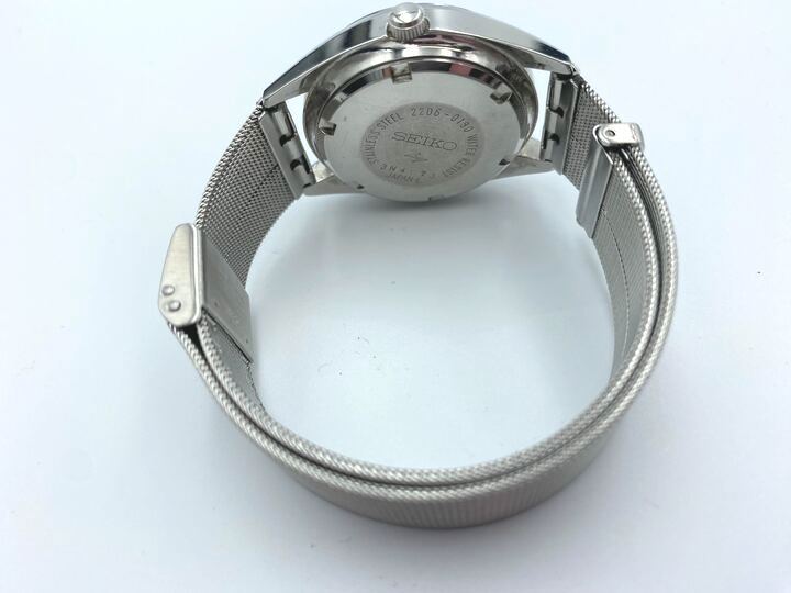◆A79095:SEIKO セイコー 腕時計 自動巻き AT 2206-0190 社外ベルト 中古品_画像3