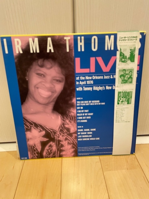 Irma Thomas Live In April 1976 New Orleans Jazz Festival/アーマ・トーマス・ライブ 1976年 ニューオーリンズ 帯付きの画像2