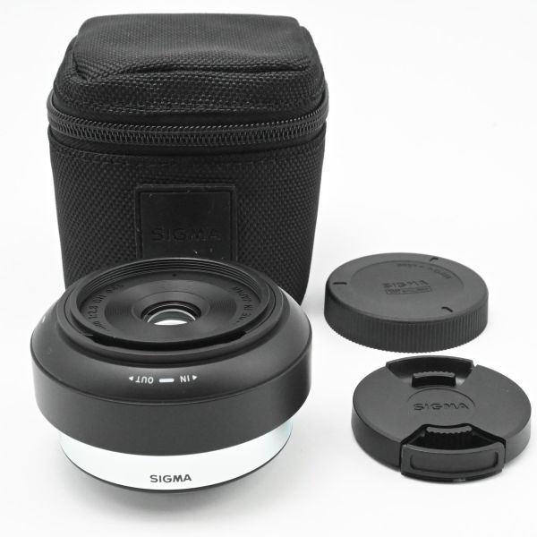 【超美品/動作◎】SIGMA 単焦点レンズ Art 30mm F2.8 DN シルバー マイクロフォーサーズ　シグマ