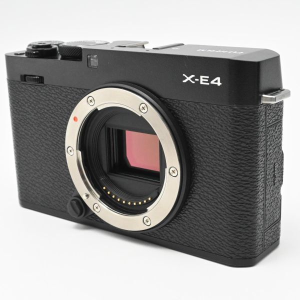 【新品級の極上美品/動作◎】ショット数10枚　富士フイルム FUJIFILM X-E4 ボディ ブラック F X-E4-B_画像2