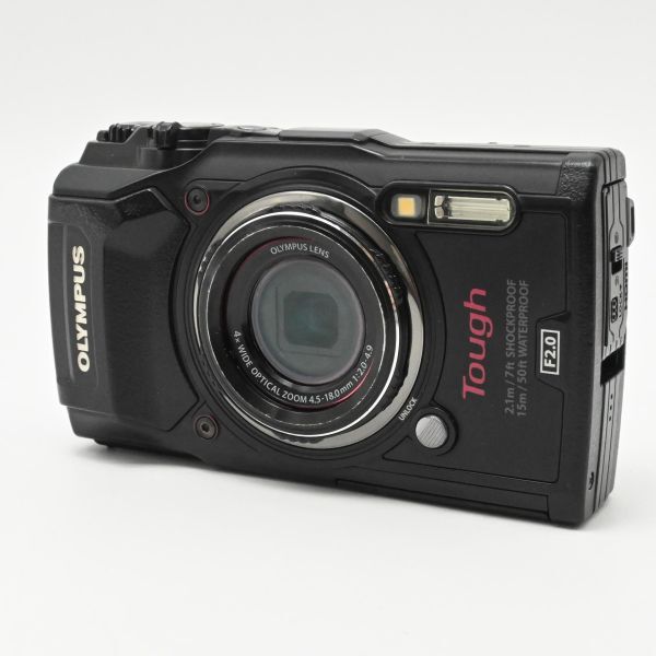【美品/動作◎】 OLYMPUS デジタルカメラ Tough TG-5 ブラック 1200万画素CMOS F2.0 オリンパスの画像2