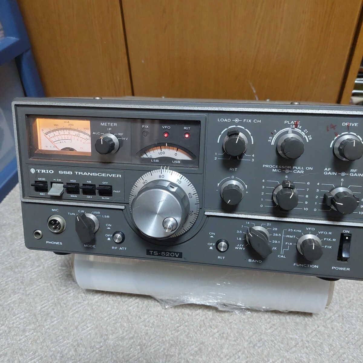 トリオ 無線機 TS-520V SSBトランシーバーの画像1