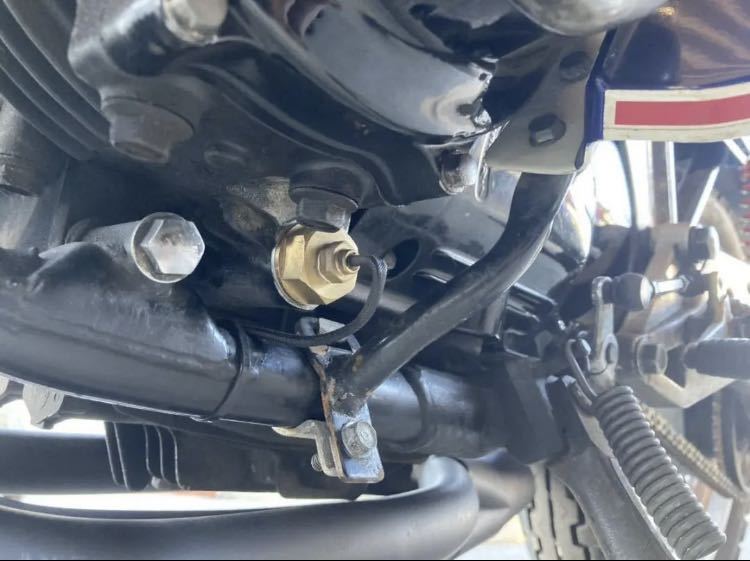 CB750F ヨシムラ プログレス2 油温 センサー 取り出し セット CB750F ヨシムラ プログレス2 油温 センサー 取り出し セット