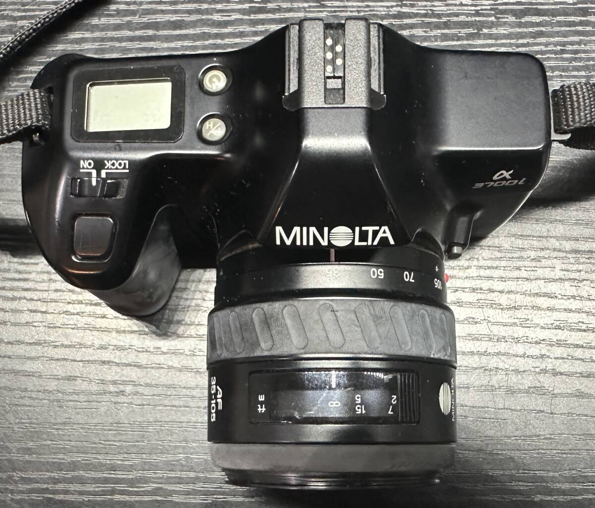 MINOLTA α 3700i /AF ZOOM 35-105mm 1:3.5-4.5 ミノルタ フィルムカメラ #2192