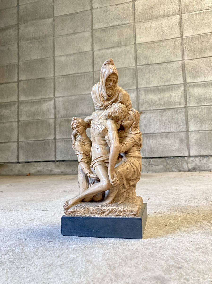 イタリア　G.RUGGERI ルッジェーリ　彫刻　オブジェ　像　置物　工芸品　西洋彫刻　アンティーク_画像2