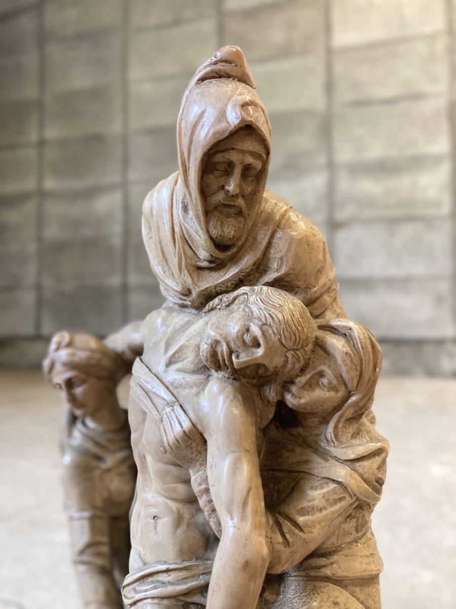 イタリア　G.RUGGERI ルッジェーリ　彫刻　オブジェ　像　置物　工芸品　西洋彫刻　アンティーク_画像3