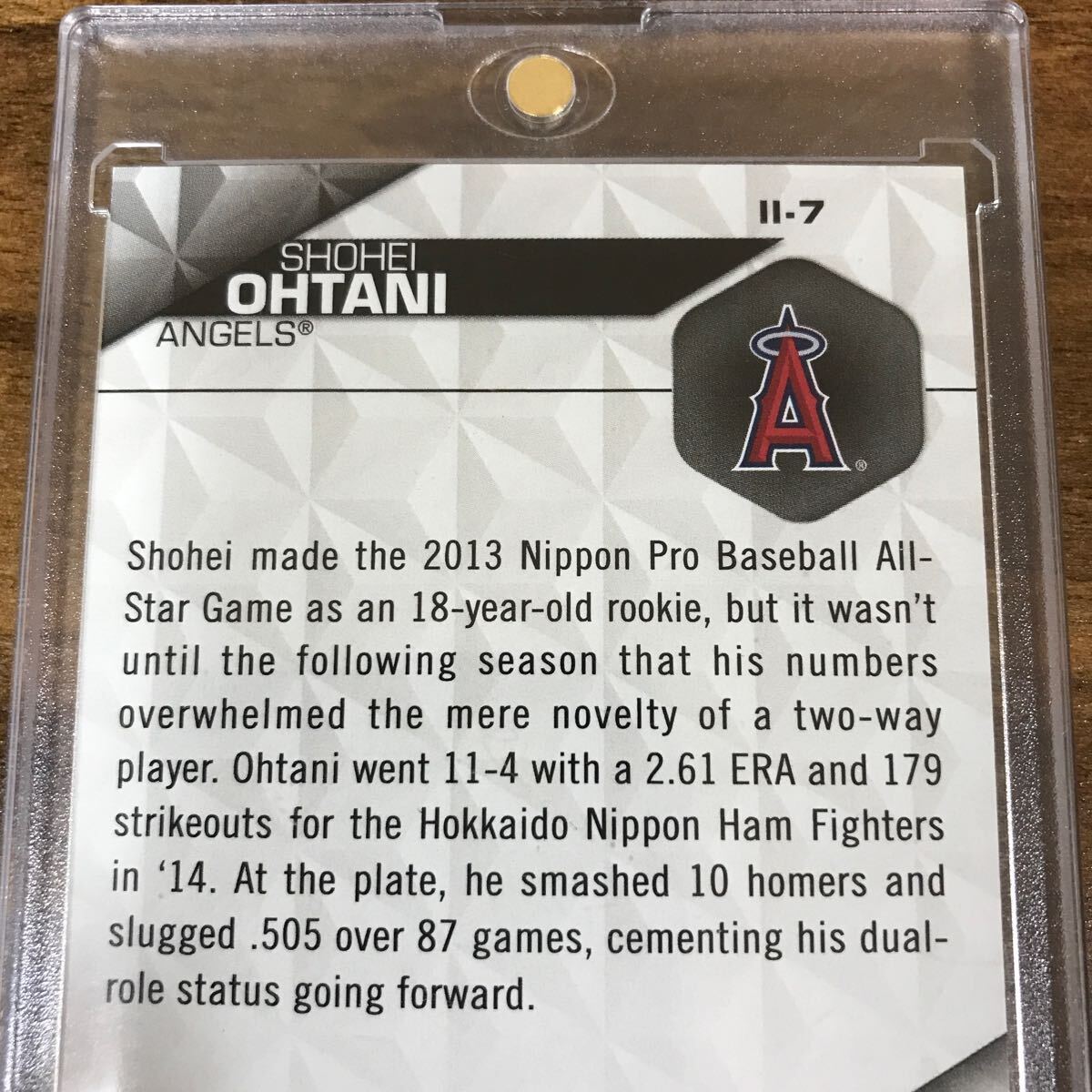 2018 Topps 「大谷翔平」5枚限定 直筆サイン（AUTO)カード /MLB RC（ルーキー）・旧サインの画像9