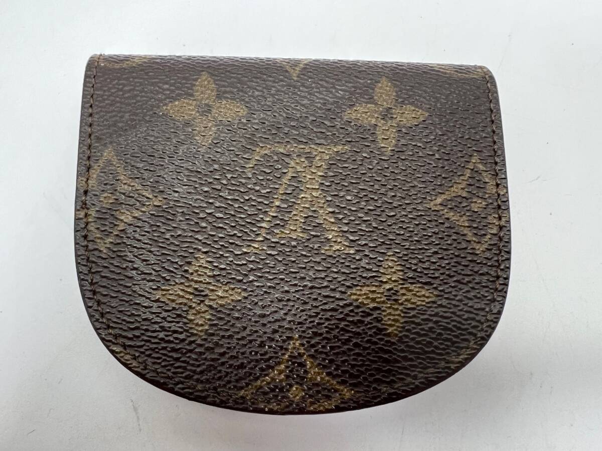 ◎8518 LOUIS VUITTON M61970 モノグラム ポルトモネ グゼ コインケース 小銭入れ ルイ ヴィトンの画像2