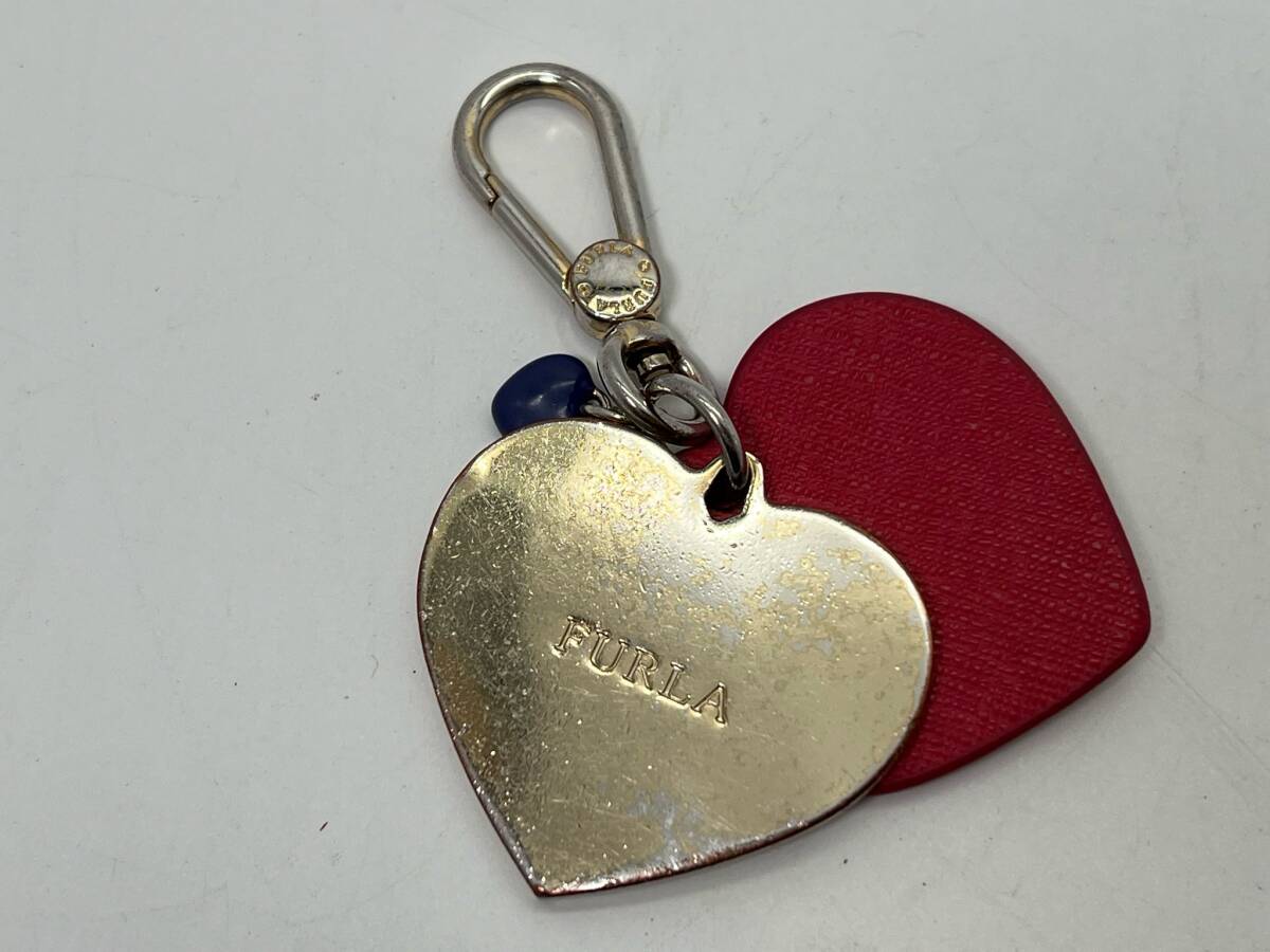 *8543 FURLA Furla Heart key holder charm 