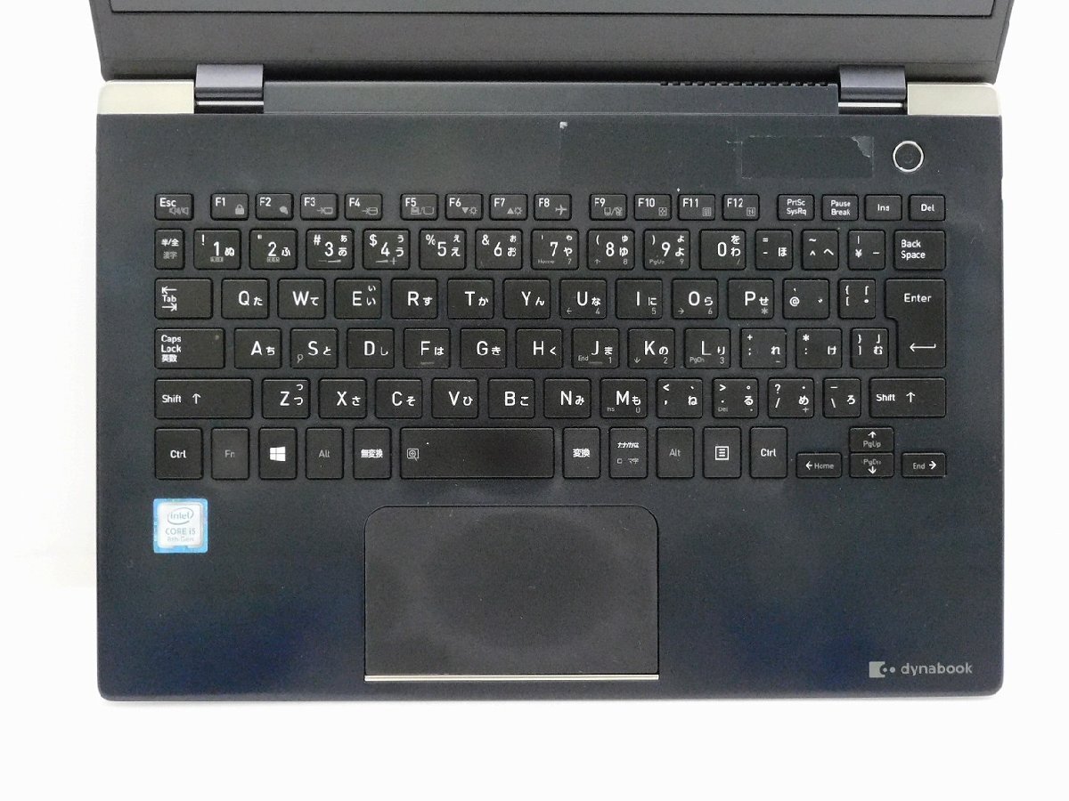 【1円スタート】東芝 dynabook G83/DN PG8DNTCCGP7F31 Core i5 8250U 8GB 256GB(M.2 NVMe SSD) 13.3インチ FHD (1920×1080) Windows11Proの画像2