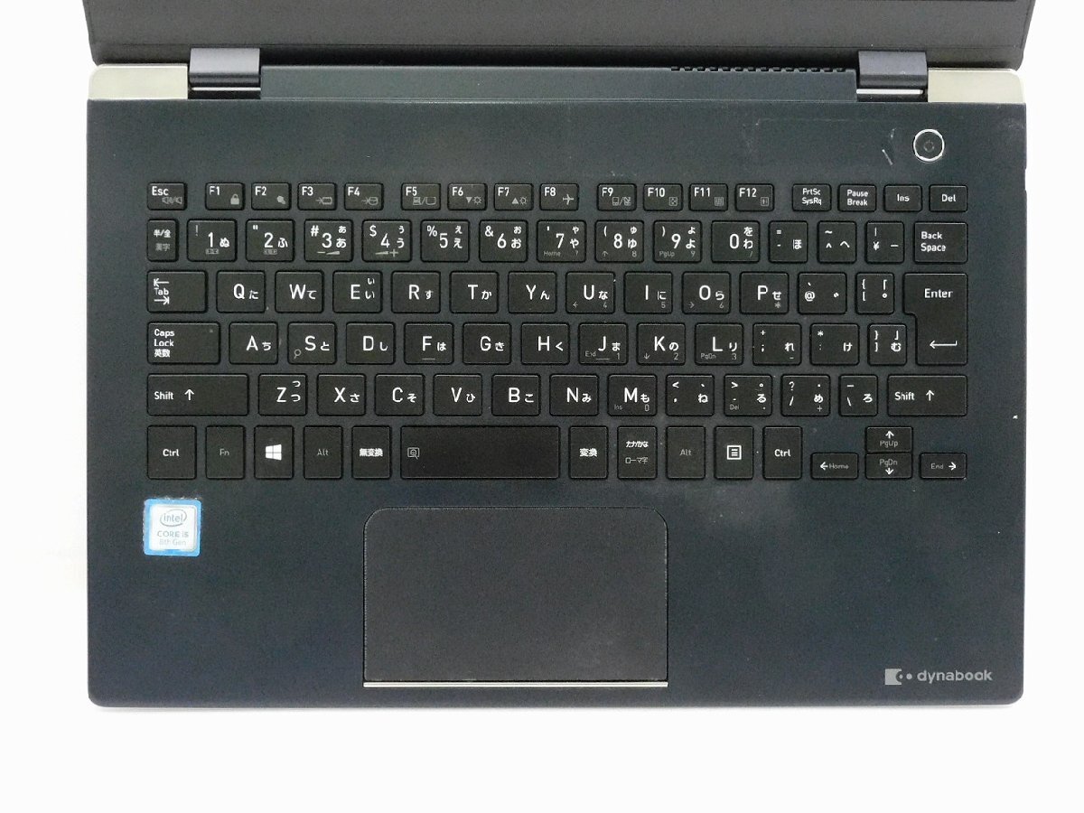 【1円スタート】東芝 dynabook G83/DN PG8DNTCCGP7F31 Core i5 8250U 8GB 256GB(M.2 NVMe SSD) 13.3インチ FHD (1920×1080) Windows11Pro_画像2