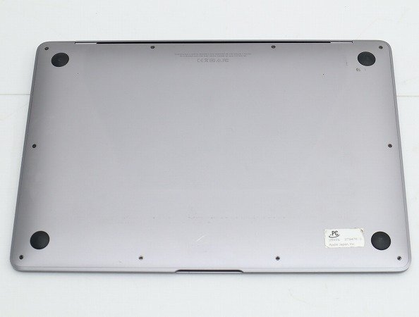 【1円スタート】Apple MacBook Air Retina 13インチ 2019 スペースグレイ 2560x1600 A1932 EMC3184 ロジックボード欠品の画像6