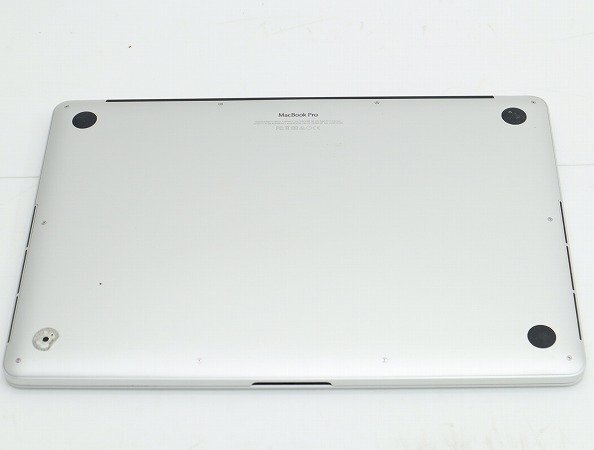 【1円スタート】Apple MacBook Pro Retina Mid 2015 15インチ 2880x1800 A1398 EMC2909 ストレージ欠品 EFIロック バッテリー膨張の画像6