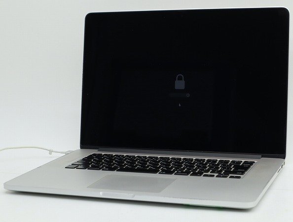 【1円スタート】Apple MacBook Pro Retina Mid 2015 15インチ 2880x1800 A1398 EMC2909 ストレージ欠品 EFIロック バッテリー膨張の画像1