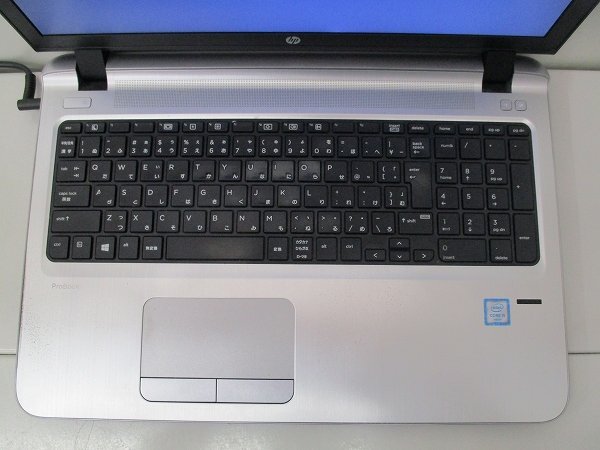 【1円スタート】hp ProBook 450 G3 N8K04AV Core i5 6200U 2.3Ghz 4GB 15.6インチ OSなし BIOSのみ_画像2