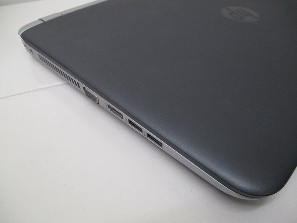 【1円スタート】hp ProBook 450 G3 N8K03AV Core i3 6100U 2.3Ghz 4GB 15.6インチ OSなし BIOSのみの画像5