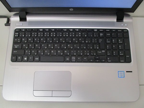 【1円スタート】hp ProBook 450 G3 V6E11AV Core i5 6200U 2.3Ghz 8GB 15.6インチ OSなし BIOSのみの画像2