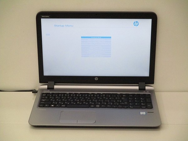 【1円スタート】hp ProBook 450 G3 N8K04AV Core i5 6200U 2.3Ghz 8GB 15.6インチ OSなし BIOSのみ