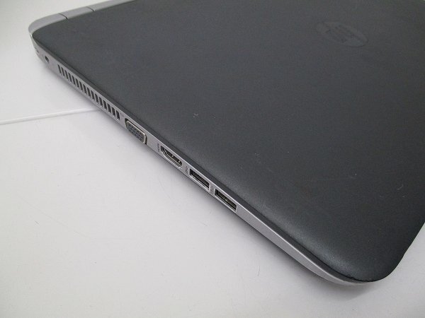 【1円スタート】hp ProBook 450 G3 N8K04AV Core i5 6200U 2.3Ghz 8GB 15.6インチ OSなし BIOSのみ_画像5