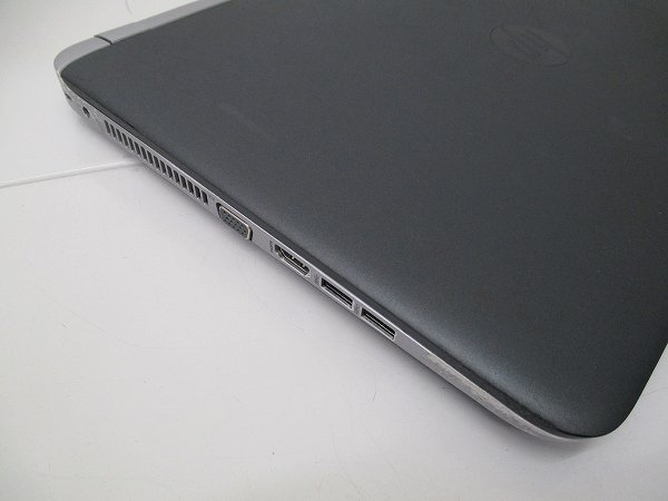 【1円スタート】hp ProBook 450 G3 N8K04AV Core i5 6200U 2.3Ghz 8GB 15.6インチ OSなし BIOSのみ_画像5