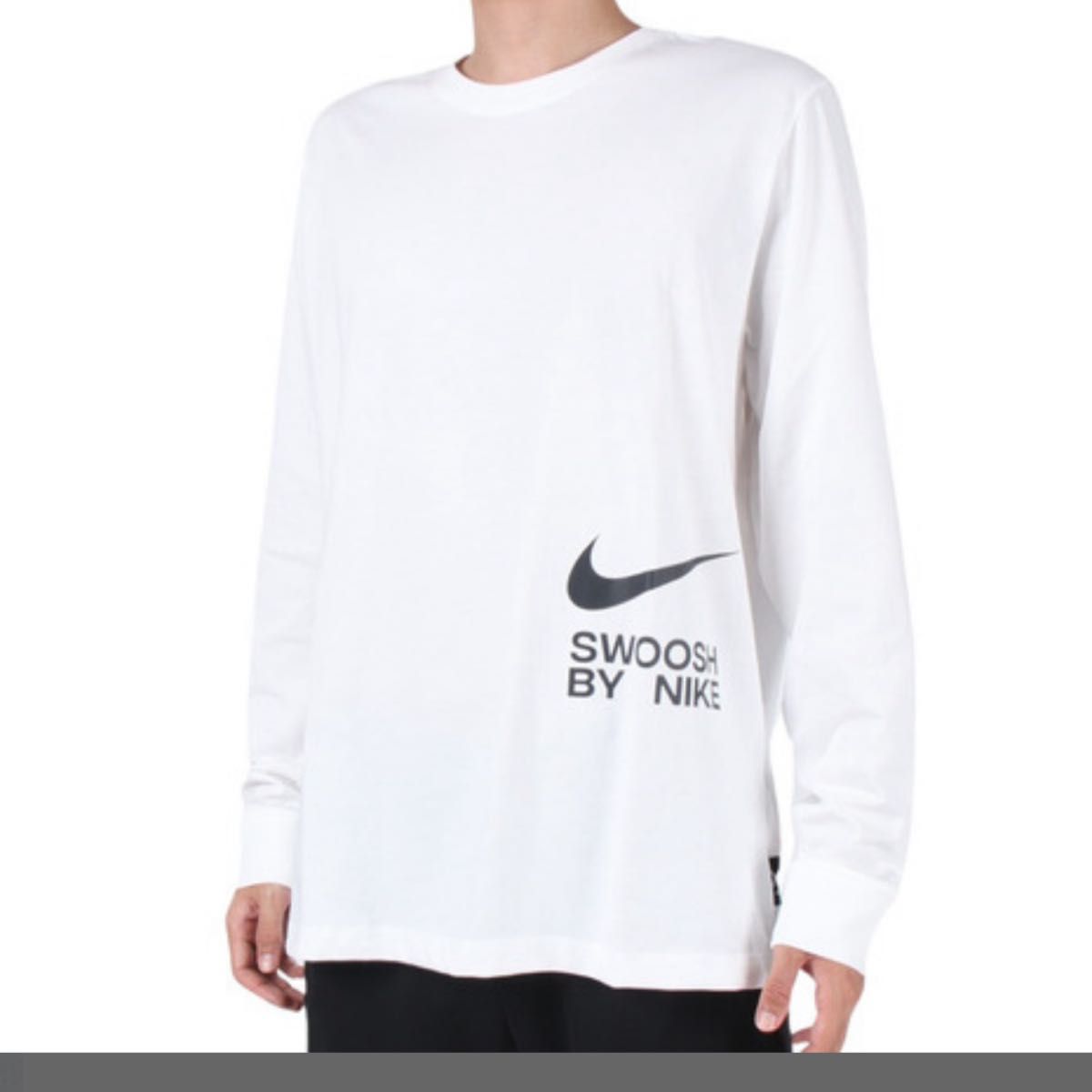 ナイキ Tシャツ 長袖 NIKE ビッグ スウッシュ ロンT メンズ Mサイズ